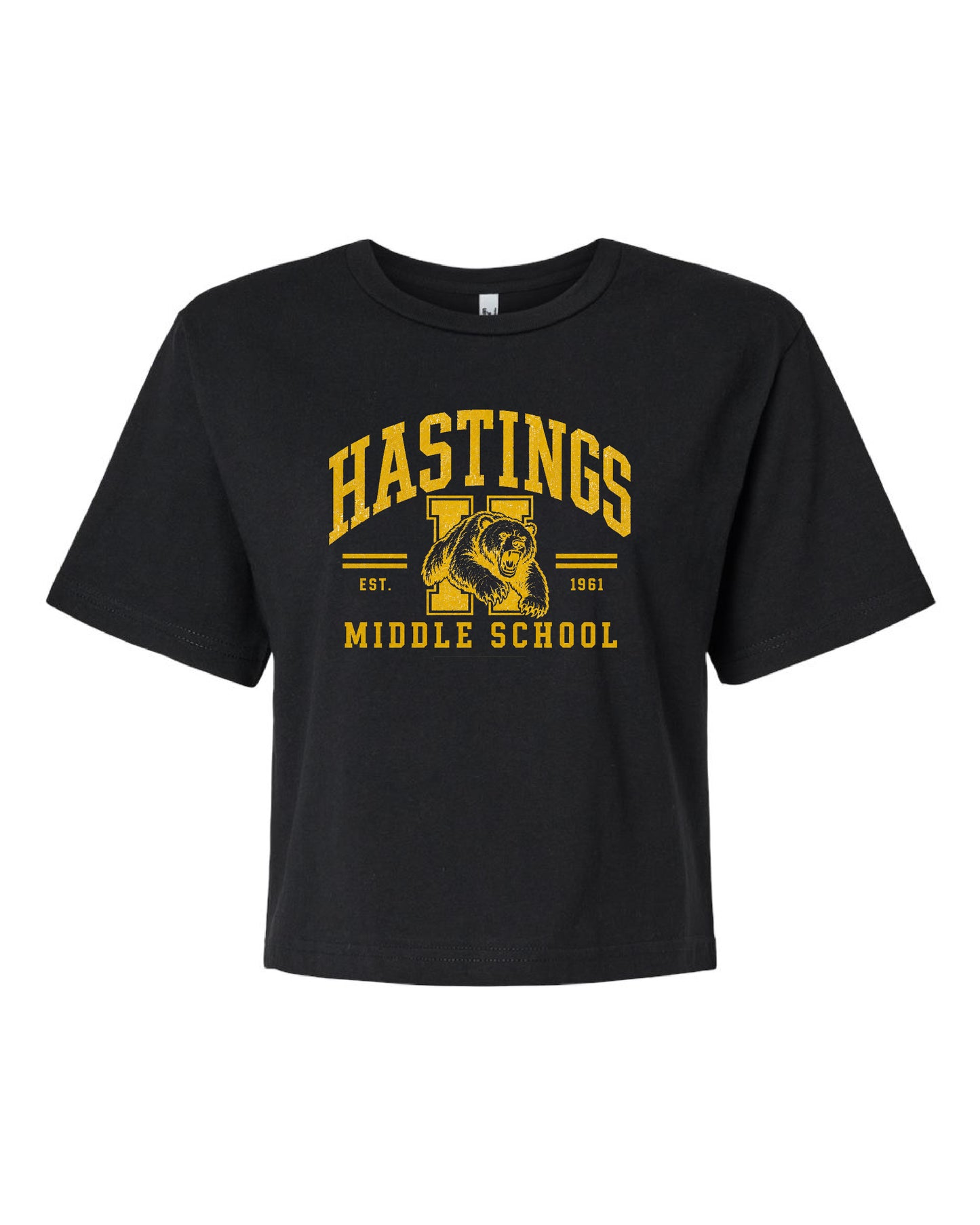Hastings Block Crop Tee