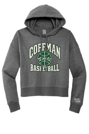 Dublin Coffman Basketball Crop Hoodie