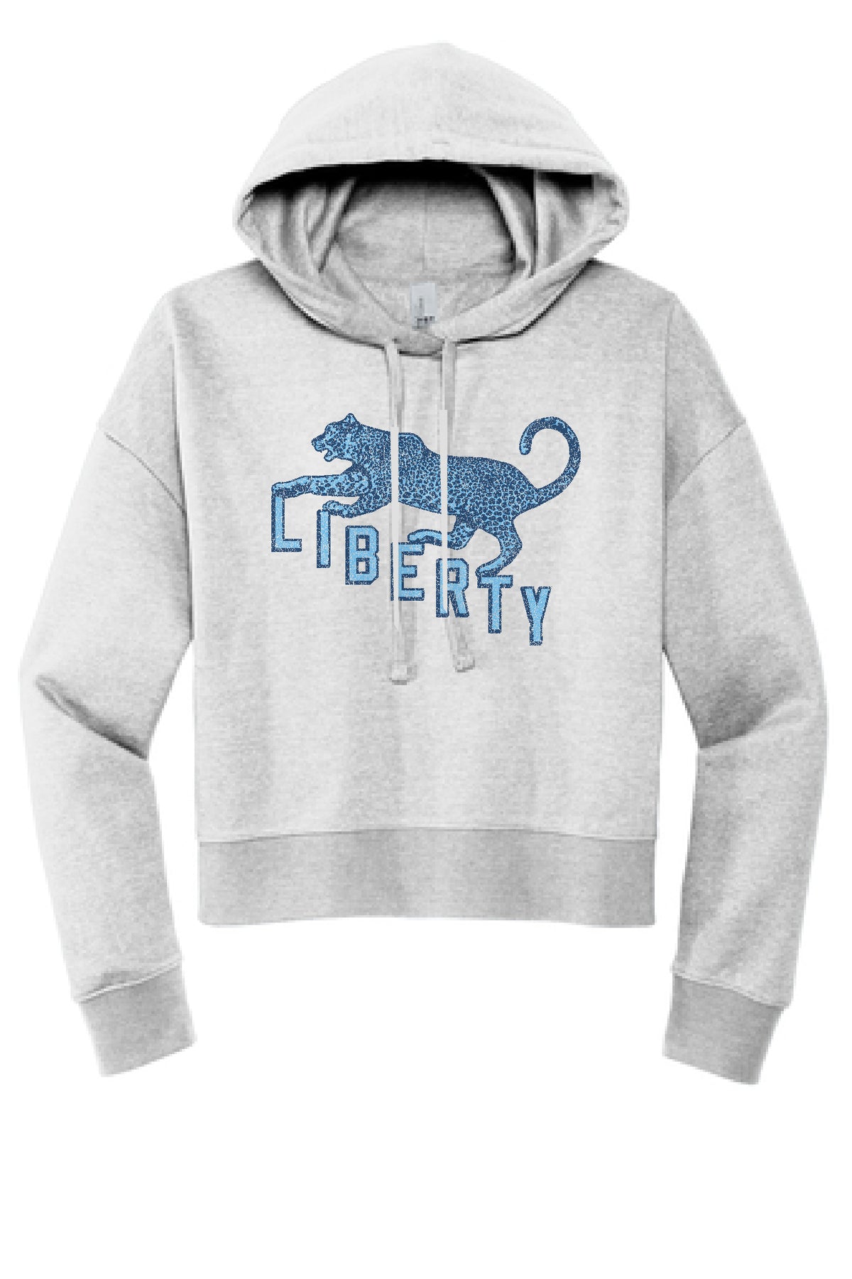 Liberty Leopards Crop Hoodie