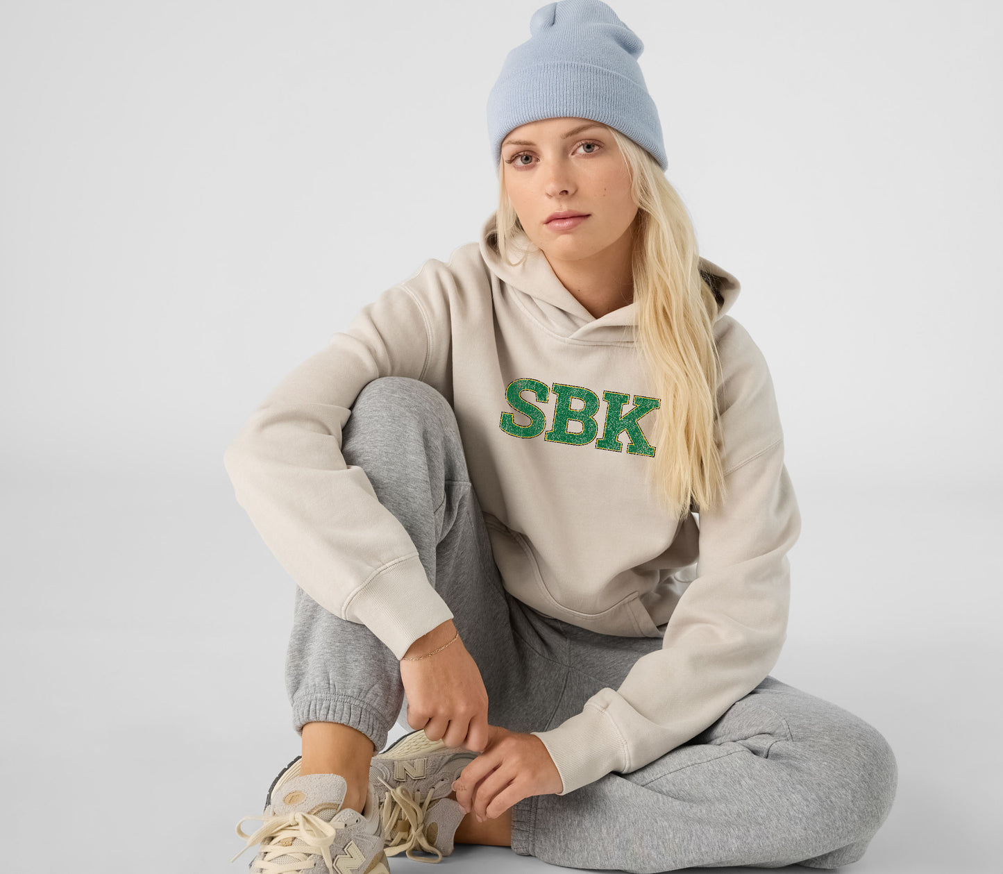 St. Brigid Block Woman's Cut Hoodie