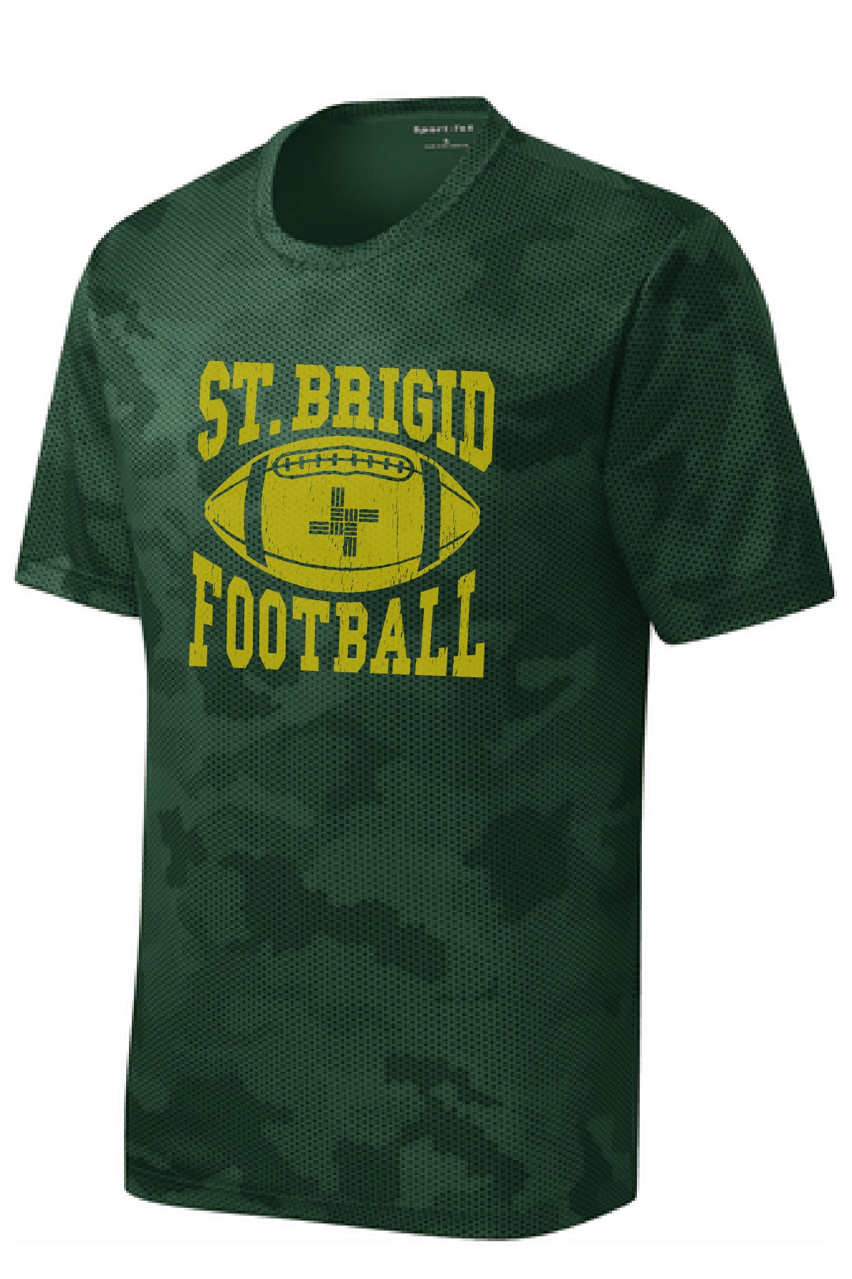 St. Brigid Football Camo Performance Tee | ADULT