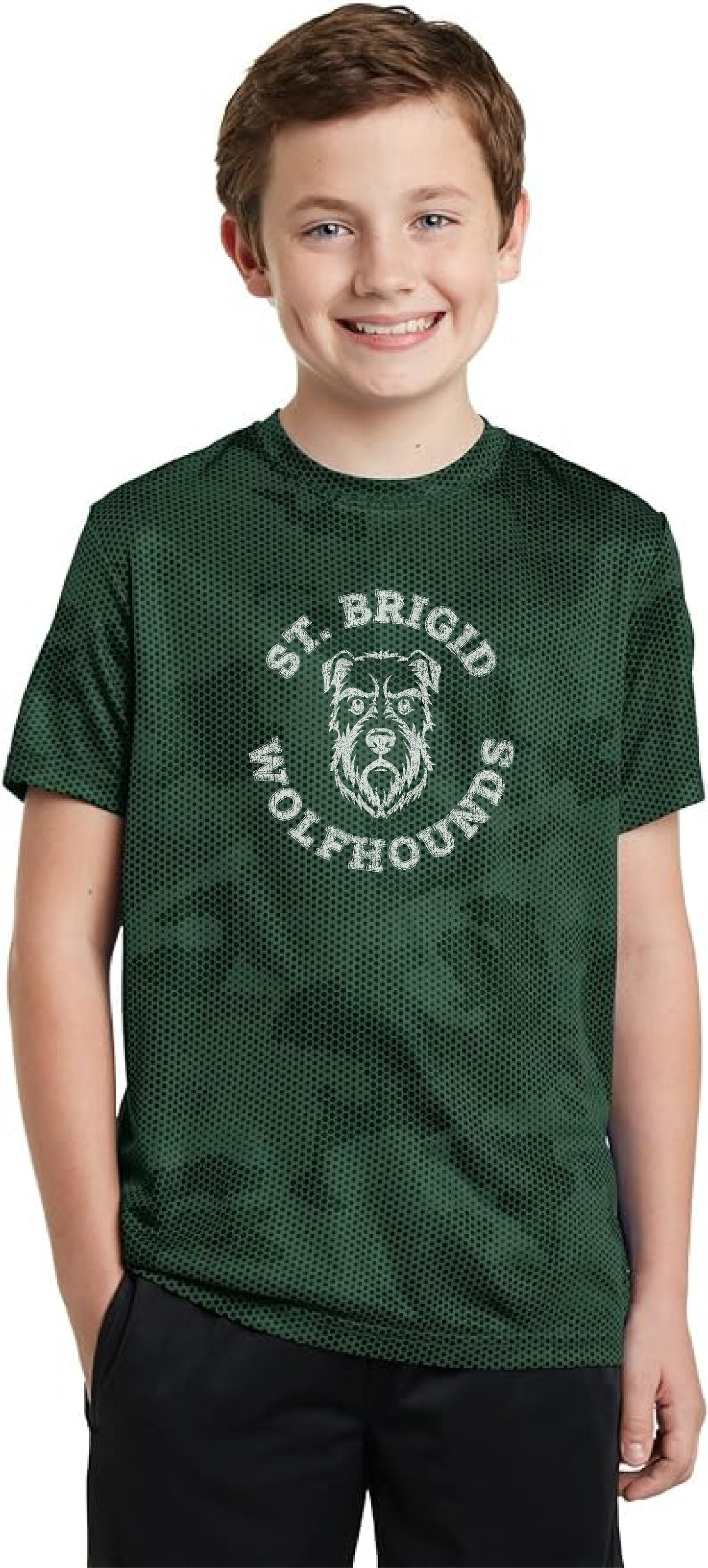 St. Brigid Mascot Performance Shirt | YOUTH
