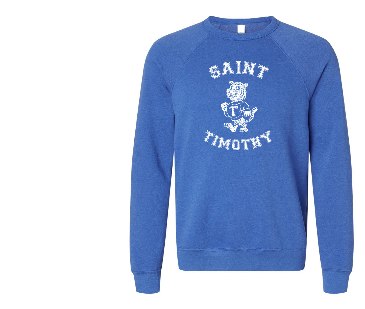 St. Timothy Mascot Blue Unisex Sweatshirt | ADULT