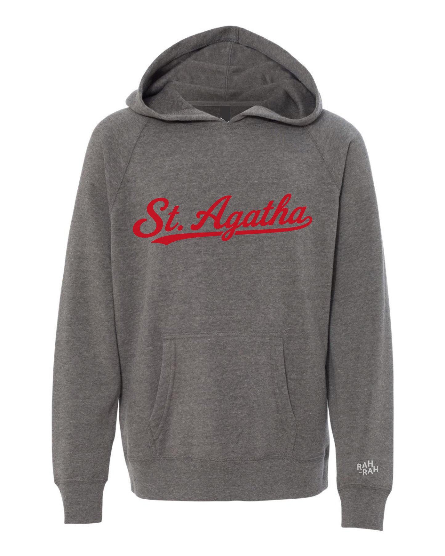 St. Agatha Script Hoodie | YOUTH