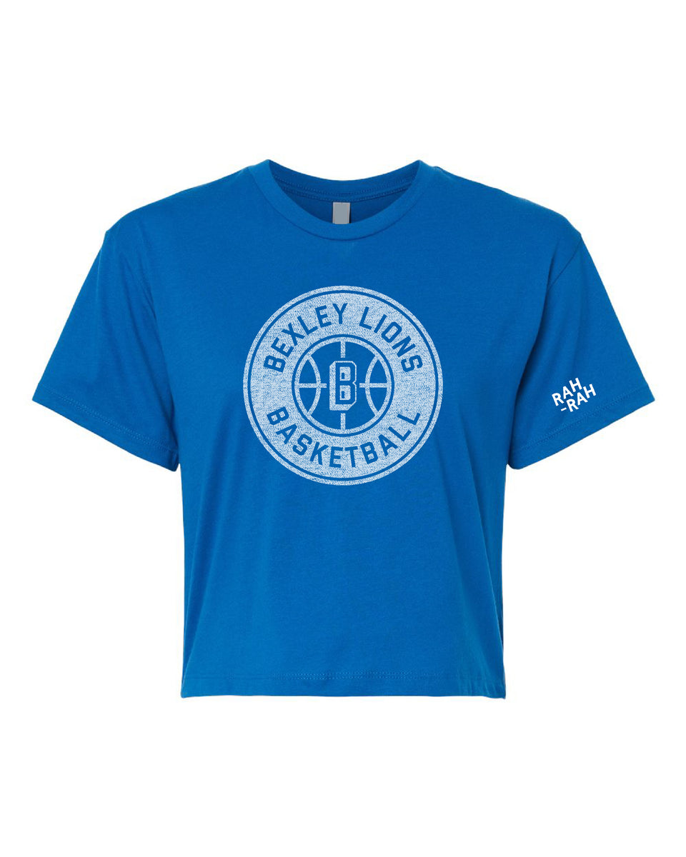 Bexley Basketball Blue Crop ADULT RahRah
