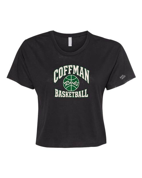 Dublin Coffman Basketball Crop Tee