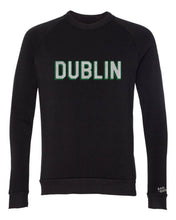 Load image into Gallery viewer, Dublin Block Black Crewneck Sweatshirt | ADULT