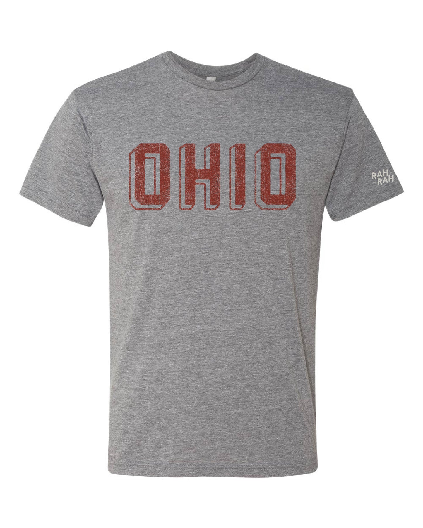 Ohio Block Grey Unisex Tee | ADULT