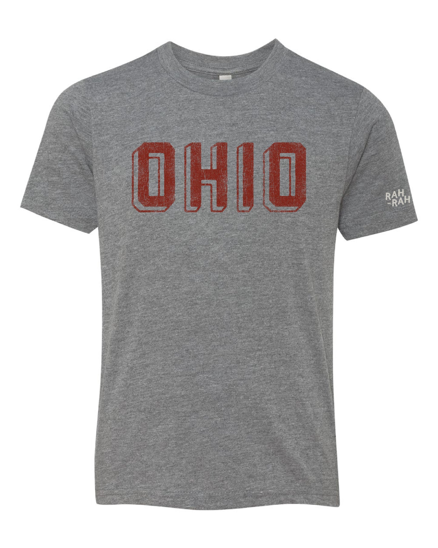 Ohio Block Grey Tee | Youth