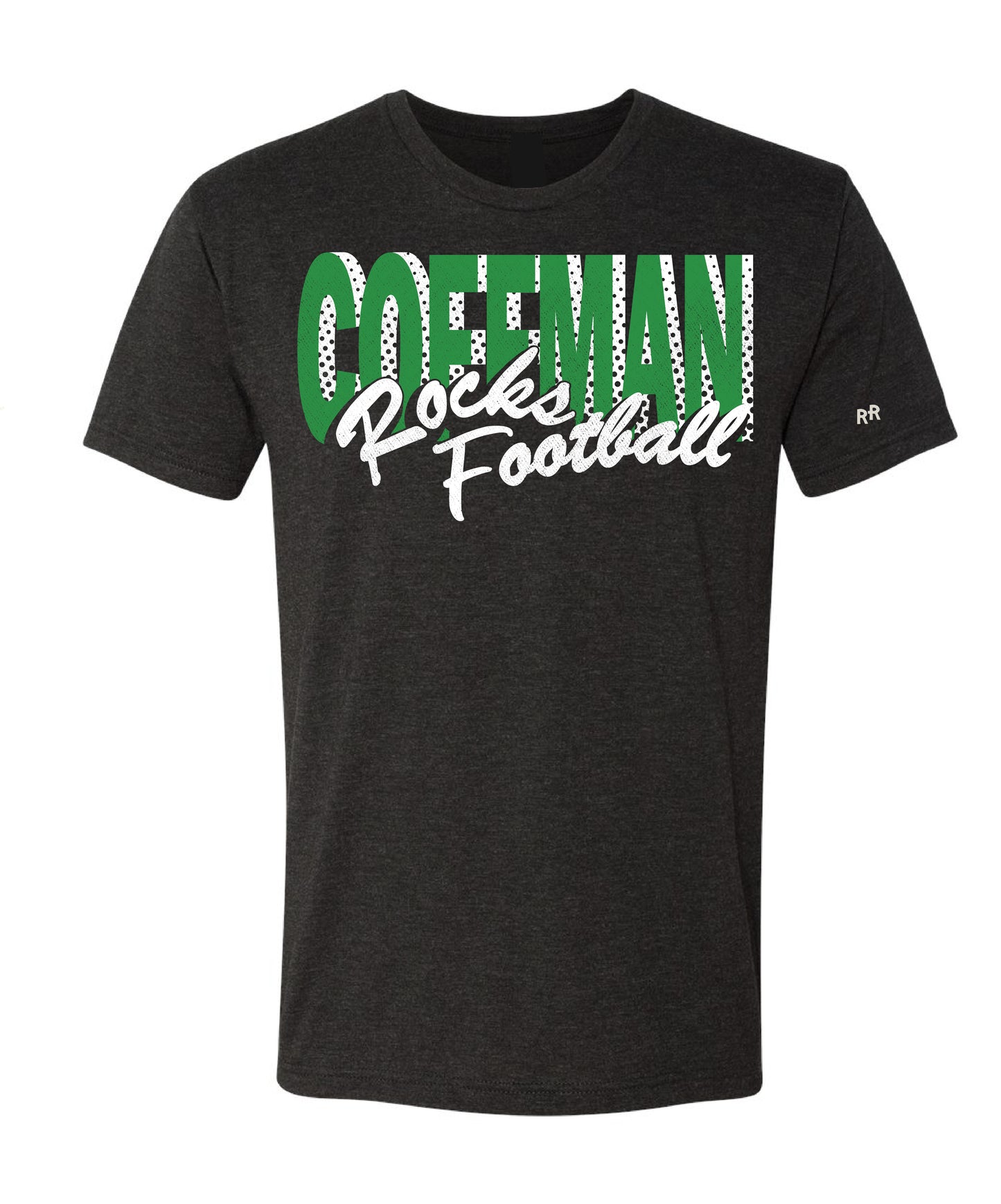 Coffman Rocks Football Tee