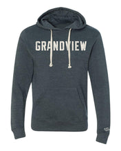 Load image into Gallery viewer, Grandview Vintage Block Navy Hoodie | ADULT