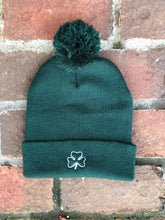 Load image into Gallery viewer, Shamrock Beanie | Green & Heather Grey