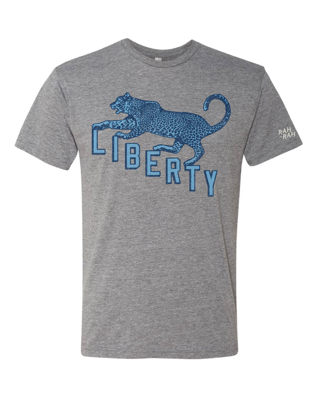 Leopard Mascot Grey Tee | ADULT