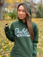 Load image into Gallery viewer, Dublin Script Unisex Green Hoodie | ADULT