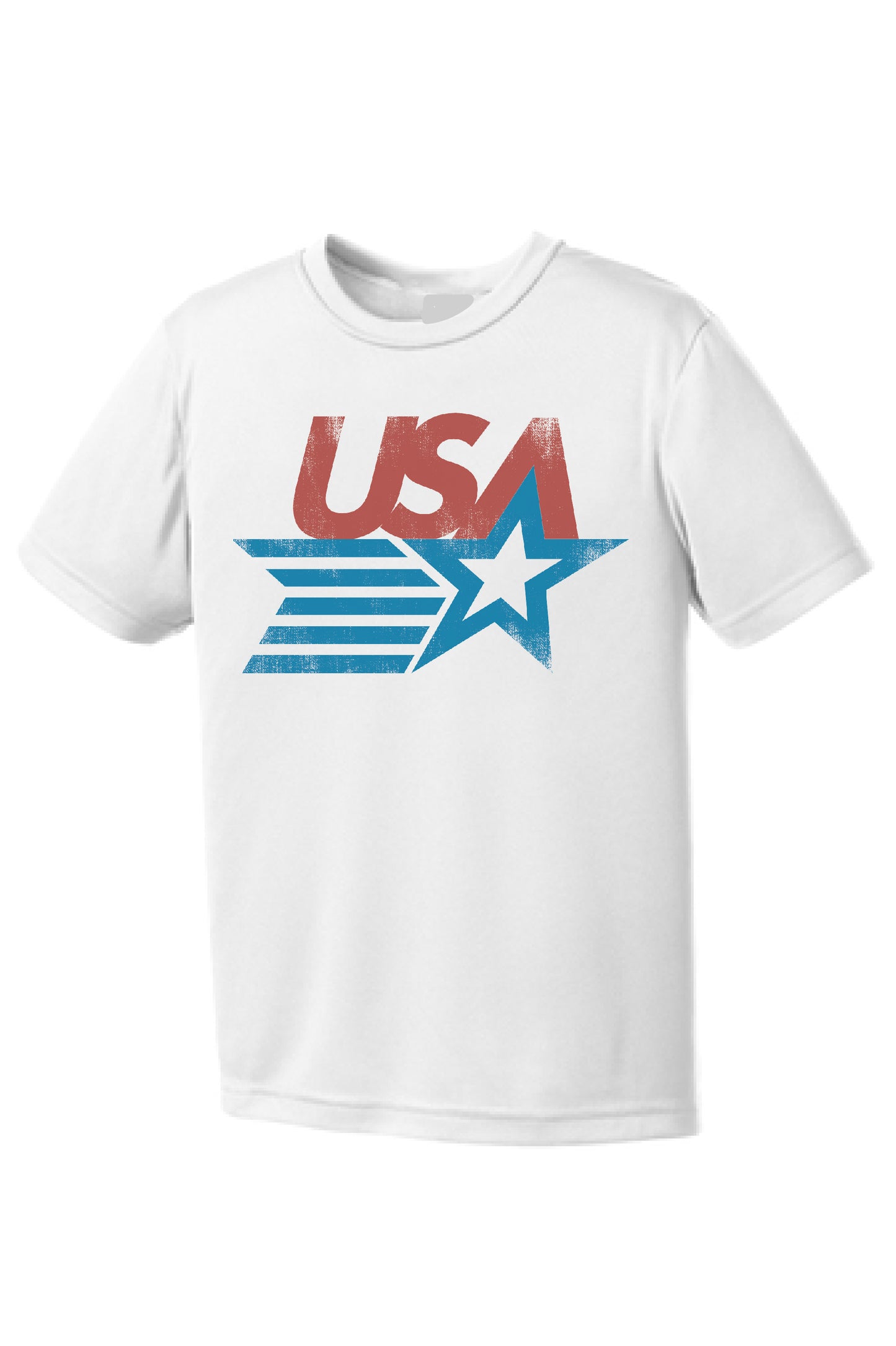 USA Retro Youth Performance Tee | YOUTH