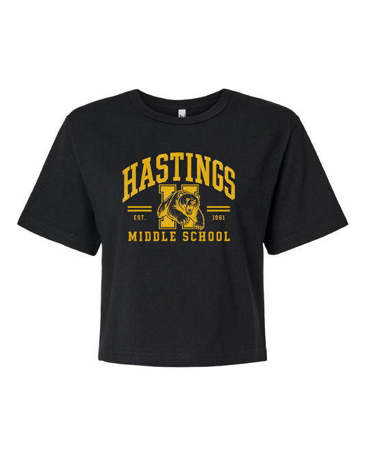 Hastings Block Crop Tee