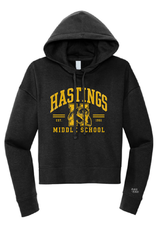 Hastings Block Crop Hoodie