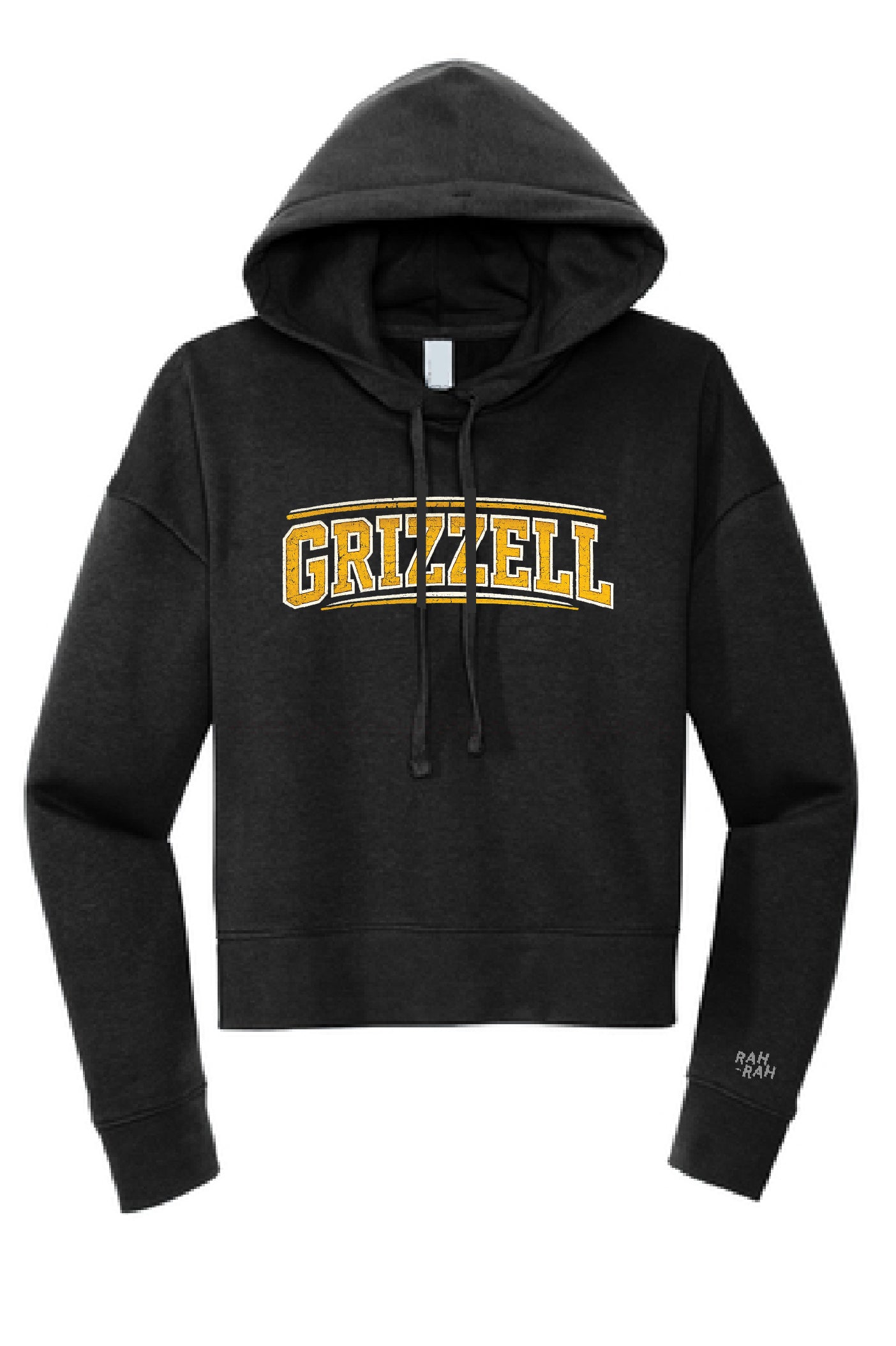 Grizzell Block Crop Hoodie