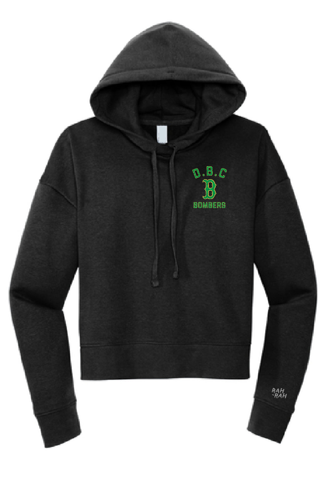 DBC Crop Embroidered Hoodie