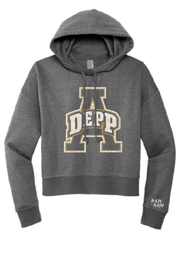 Depp Block A Womens Crop Hoodie | ADULT