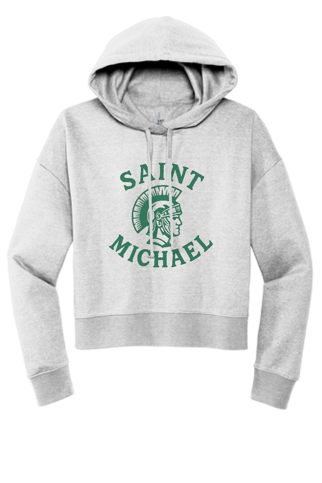 St. Michael Mascot Crop Hoodie
