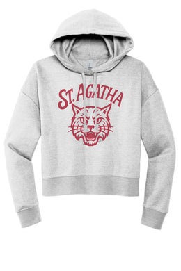 St. Agatha Wildcat Boxy Women's Hoodie