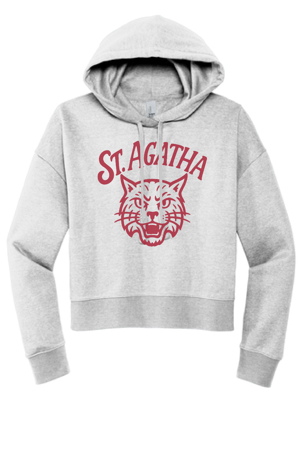St. Agatha Wildcat Boxy Women's Hoodie