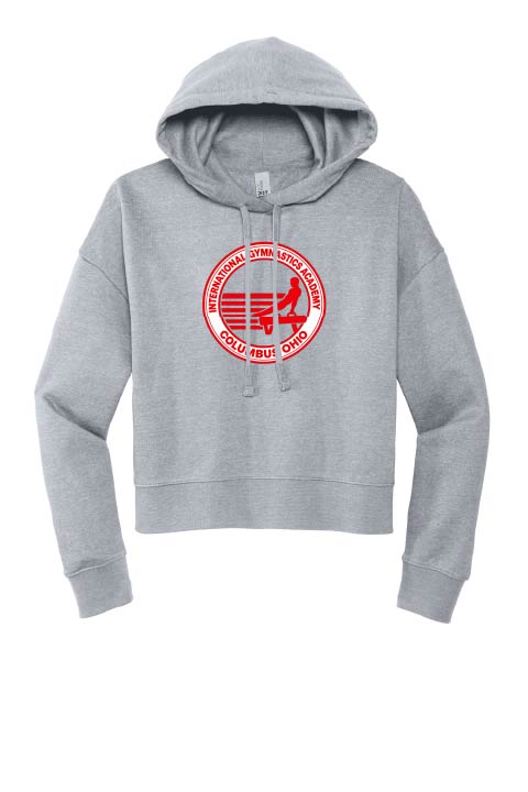 IGA Crop Grey Hoodie