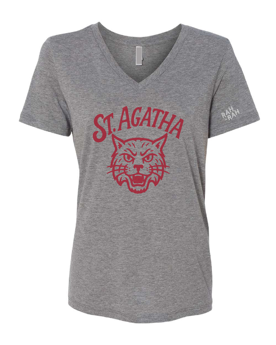 St. Agatha Wildcat Women's V-neck