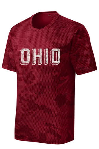 Ohio Block Performance Camo Tee | YOUTH