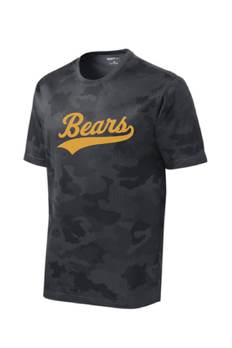 UA Script Bears Camo Performance Tee | ADULT