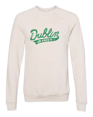 Dublin Script Cream Sweatshirt | ADULT