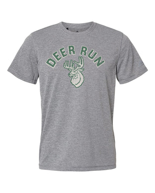 Deer Run Mascot Performance Adidas Tee | ADULT