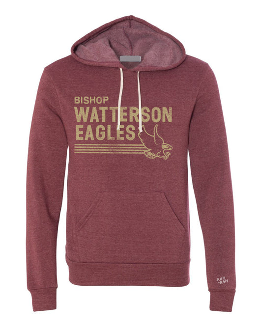 Bishop Watterson Retro Eagle Hoodie | ADULT & YOUTH