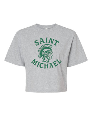 St. Michael Mascot Crop Tee