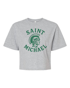St. Michael Mascot Crop Tee