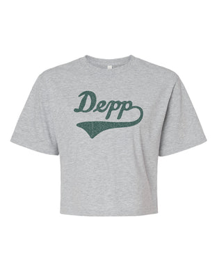 Depp Script Women's Boxy Tee