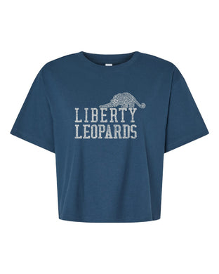 Liberty Mascot Womens Boxy Tee