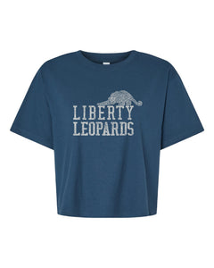 Liberty Mascot Womens Boxy Tee