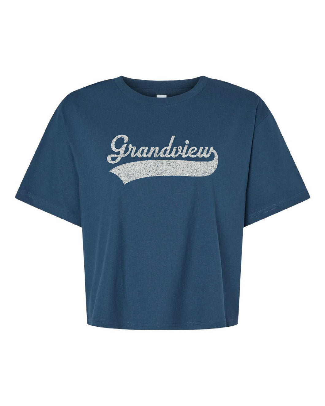 Grandview Script Womens Boxy Tee