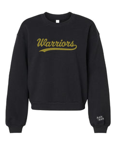 St. Michael Warriors Script Crop Sweatshirt