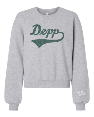 Depp Script Womens Sweatshirt