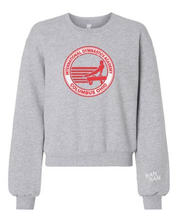 IGA Women's Crop Grey Sweatshirt