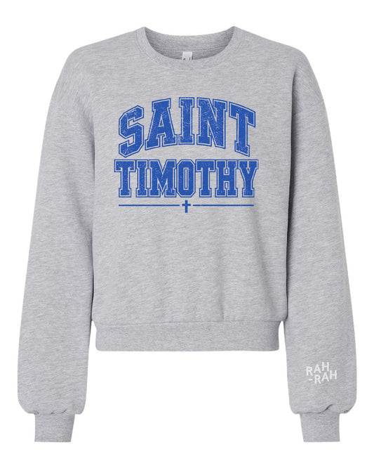 St. Timothy Block Women's Cut Sweatshirt
