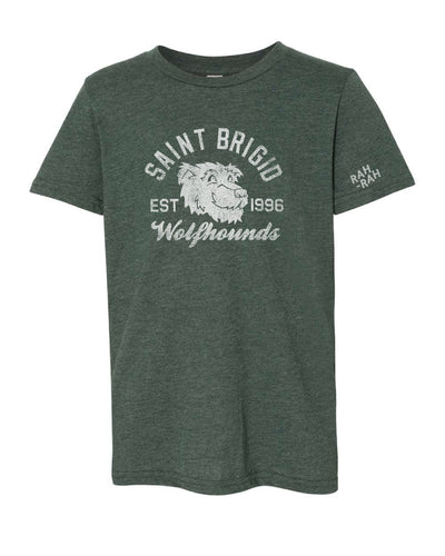 St. Brigid Mascot Wolfhound Forest Tee | YOUTH & TODDLER