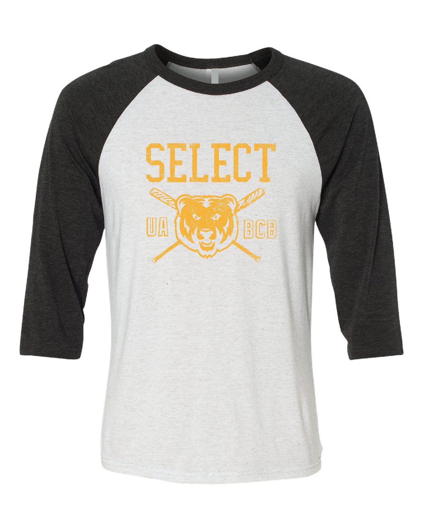 UABCB White Raglan | Adult