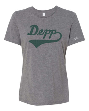 Depp Script Womens Tee | Adult