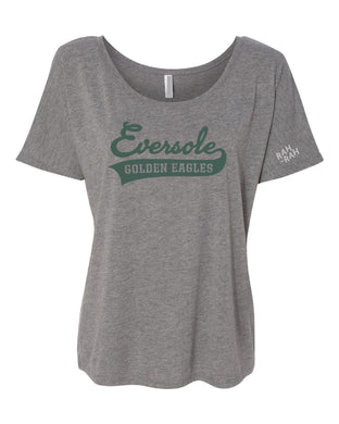 Eversole Script Women’s Slouchy Tee