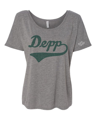 Depp Script Women’s Slouchy Tee