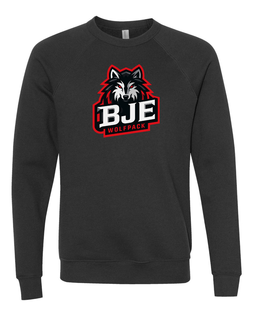 Wolfpack Vintage Black Sweatshirt | ADULT